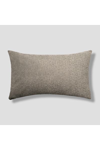 Sezyon Toya Patterned 30×50 Beige Gray Throw Pillow Cover