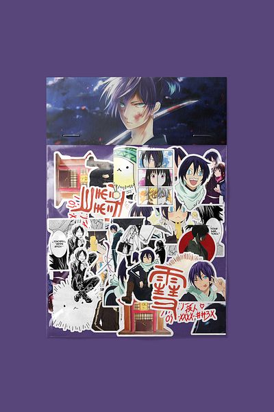 dadi ramba Noragami Sticker Pack - Bullet Journal - Agenda - Planner - Notebook - Laptop Sticker Decal