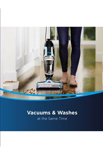 Bissell Crosswave, Multi-surface 3 In 1 Vacuum Cleaner With Two Tank Technology 3000 Rpm, Blue - 2223e