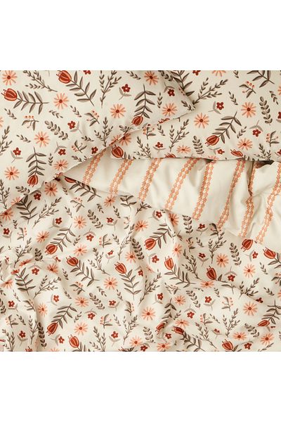 Bella Maison Set cuvertură de pilota unică din bumbac Florian Tile (160x220 cm)