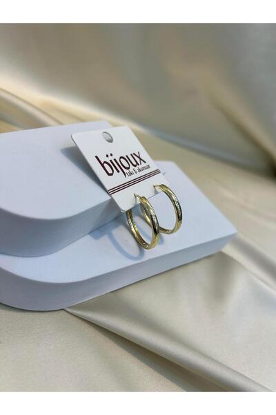 BIJOUX حلق كلاسيكي ذهبي