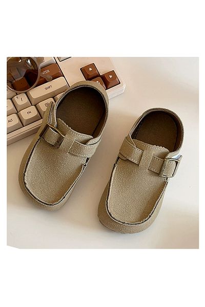 Mark & Mia Mark & Mia Hook and Loop Velcro Closure Casual Shoes - Khaki