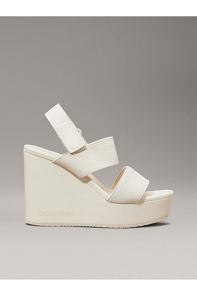Calvin Klein Wedge Sandal Webbing in