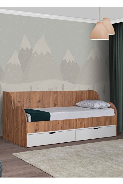 Setay Karyola, Okyanus Çekmeceli Karyola 90x200 - Beyaz