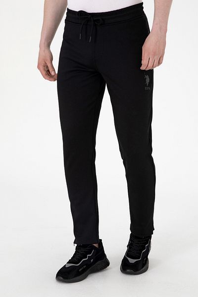 U.S. Polo Assn. Men's Black Sweatpants 50300085 -Vr046
