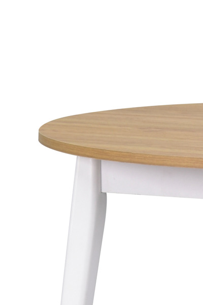 VİLİNZE Avanos Yuvarlak Sabit Mdf Mutfak Masası - Q90 Cm