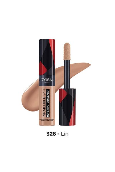 L'Oreal Paris Infaillible 24H Tüm Yüze Uygulanabilir Kapatıcı - 328 Lin
