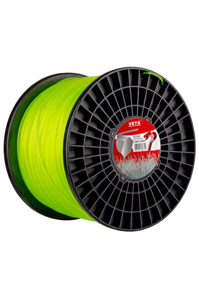 Veta 131629 Tırpan Misina Pro 3.3mm 916 Metre Sarı 6 Köşe