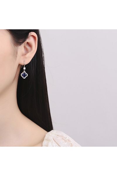 delis Cercei Argint 925, Jw836, Model Elegant, Placati Cu Rodiu