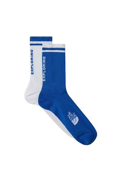 THE NORTH FACE Everyday Cre Women's Socks Nse - 2P Nf0A8Cmpg781 Blue-M