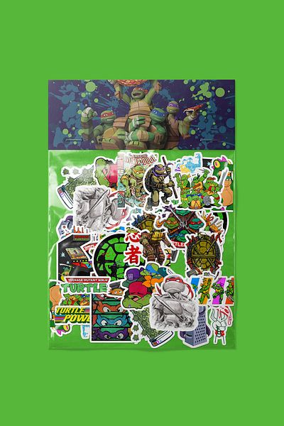 dadi ramba Ninja Turtles Sticker Pack - Bullet Journal - Planner - Notebook - Laptop Sticker Decal