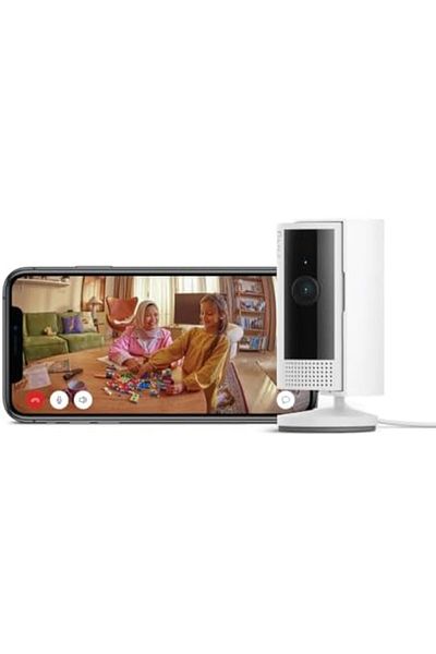 Ring Indoor Camera (2nd Gen), Plug-in indoor Security Camera | 1080p HD Video, Privacy Cover, Wifi