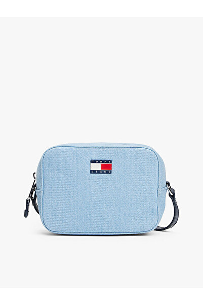 Tommy Hilfiger Tjw Ess Must Camera Bag Denim Women's Crossbody Bag Aw0Aw172890Gy