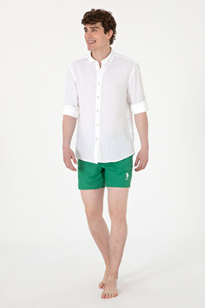U.S. Polo Assn. Erkek Yeşil Deniz Şortu 50300020-VR054