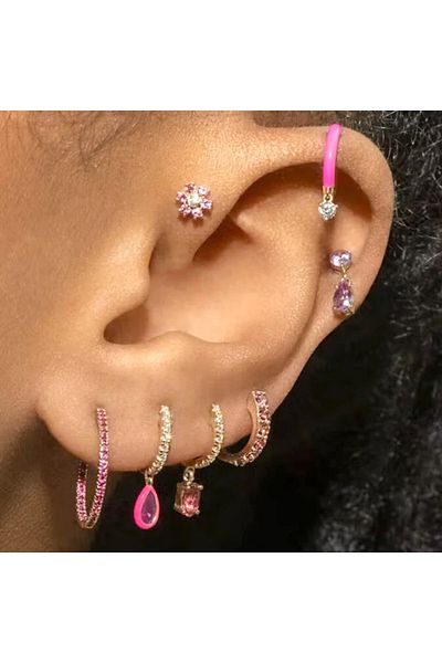 delis 925 Silver Earrings, Jw1042, Elegant Model, Gold Plated