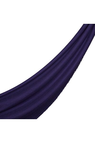 ipekevi Μάλλινο μαντίλι με μοτίβο Navy Blue Houndstooth