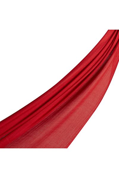 ipekevi Red Cashmere Wool Silk Prime Shawl