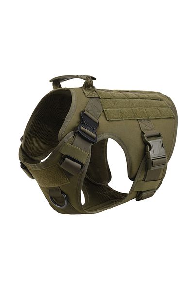Choice L(30-40KG) Green Harness Tactical Military Vest Pet German Shepherd Golden Retriever Tactical Train