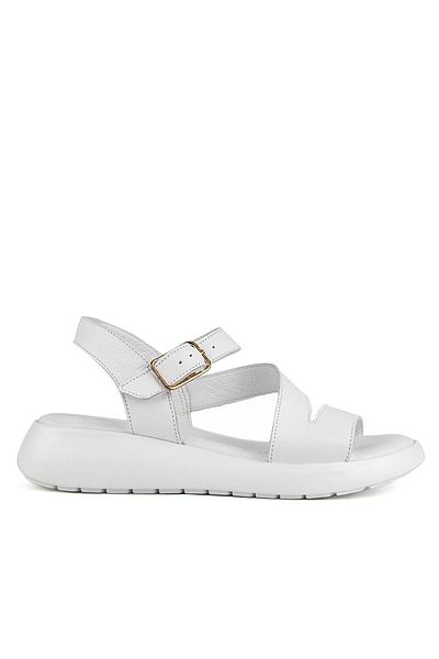 Muya Braska 35258 Genuine Leather Women's Sandals