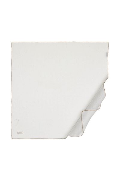 ipekevi Φουλάρι Four Seasons White Monogram