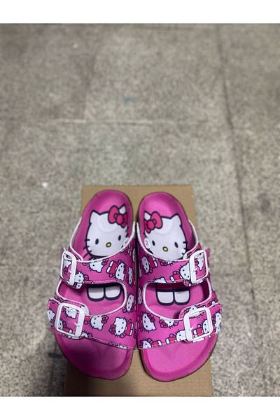 STEPSMART Hello Ki̇tty Printed Comfortable Orthopedic Comfortable Slippers