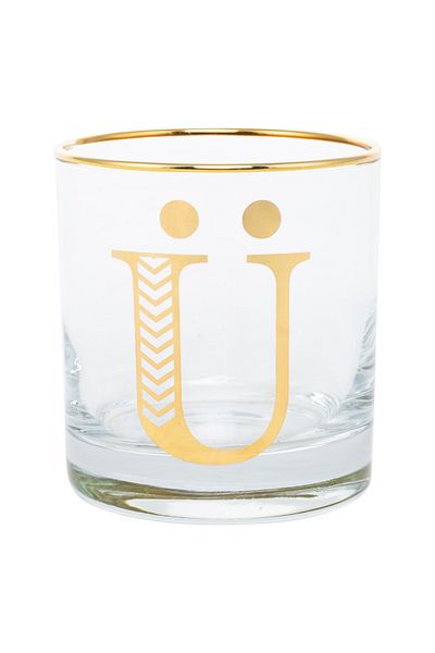 Mudo Home 300 ml Monogram Glass