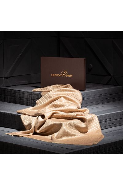ipekevi Копринен шал от норка Prime Wool
