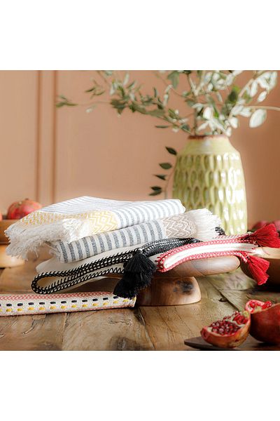 Mudo Home TIGRIS Beige Color Runner - 50x150 cm