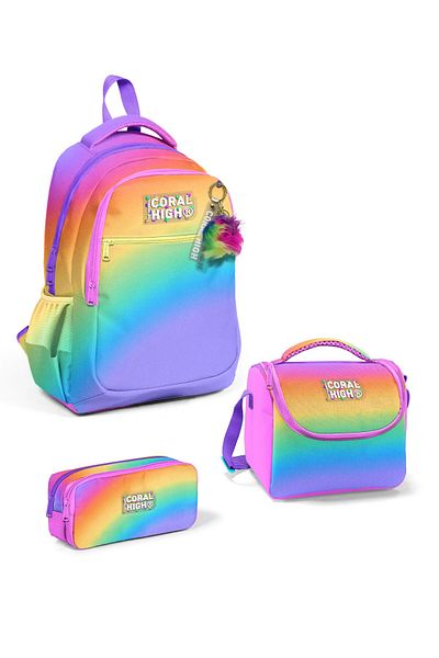 Coral High Set de 3 genți de școală pentru copii SET0114425