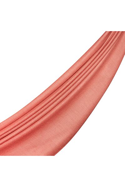 ipekevi Μαλλί μεταξωτό σάλι Terracotta Prime