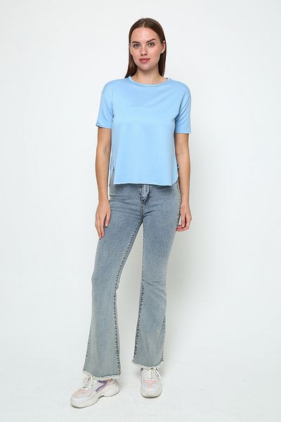 Oasis Tricou de bază pentru femei, cu textura moale, cu șase gâturi ovale