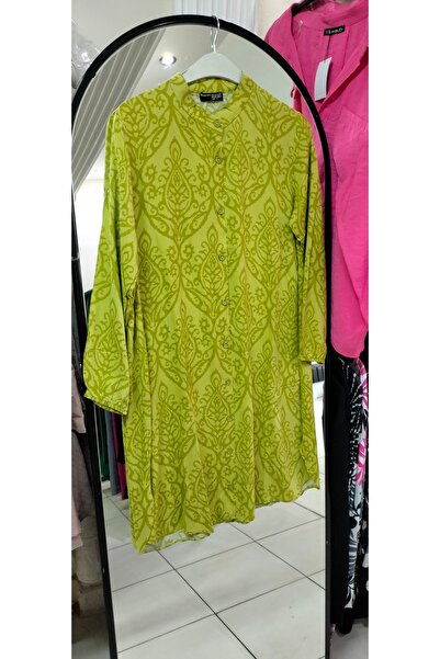 Serra Women's Plus Size Buttoned Tunic Shirt