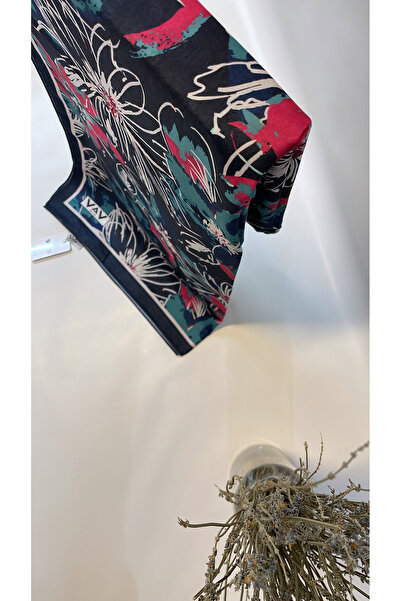 Onur Шаль - Жіноча шаль з квітковим візерунком, м'яка, модна модель