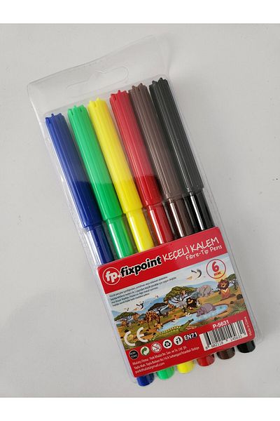 FixPoint 6-Piece Felt Tip Pen