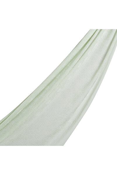 ipekevi Mint Green Maze Patterned Cotton Shawl