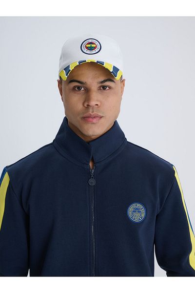 Fenerium Fenerbahce Wei gestreifte Unisex-Mütze