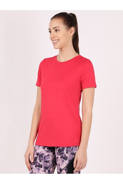 JOCKEY Move Women T-shirt MW71-0103-VIRTUAL PINK