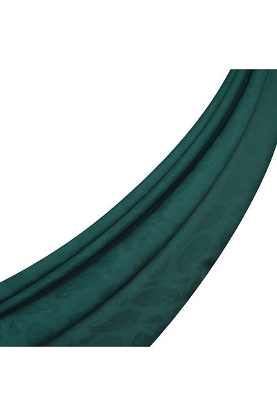 ipekevi Σάλι με μονόγραμμα Four Seasons Petrol Green Paisley
