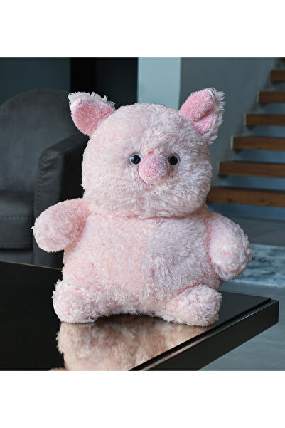 Özgüner Oyuncak Sevimli 45 cm Puk Domuzcuk– Tatlı, Yumuşak ve Sevimli Peluş