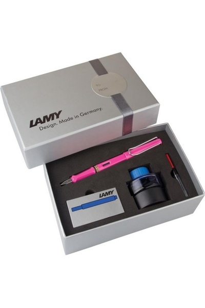 Lamy Safari Dolma Kalem Seti Pembe