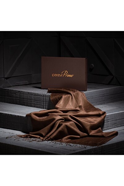 ipekevi Acı Kahve Kaşmir İpek Prime Şal