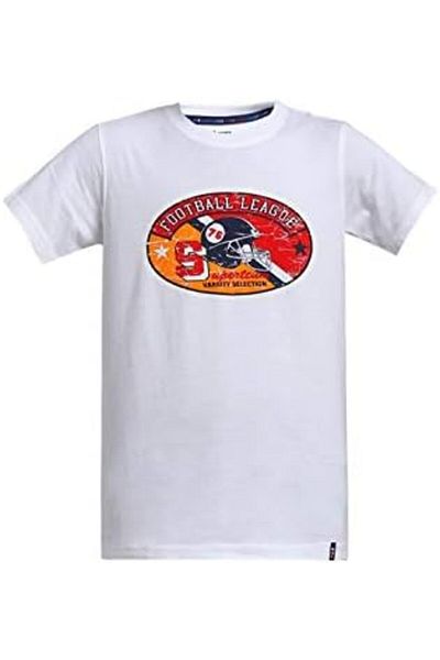 JOCKEY USA Originals Printed TShirt UB55-0103-White