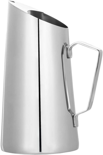 ALSAIF Practical and traditional 2-liter Saif jug, suitable for preparing coffee and tea with ease, silver color