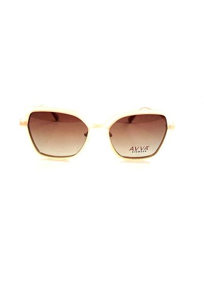 Avva 5605 C3 Women's Sunglasses with Polarized Clips