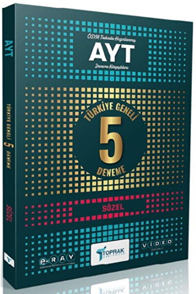 Aktif Öğrenme Yayınları Toprak Yayıncılık AYT Sözel 5 li Paket Deneme