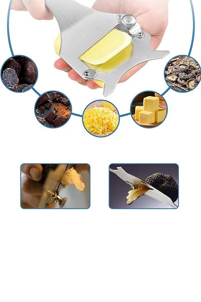 Chavin Steel Mushroom Slicer - Cheese, Chocolate and Truffle Grater Cin970
