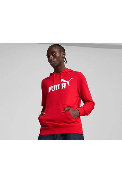 Puma Ess No. 1 Logo Hoodie Men's Casual Sweatshirts 68257211   Red