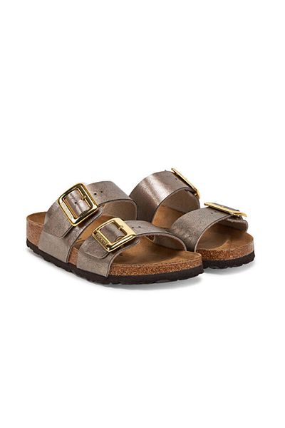Birkenstock Sydney Cushion Buckle Bf Graceful Women's Slippers 1029372-20324 Brown