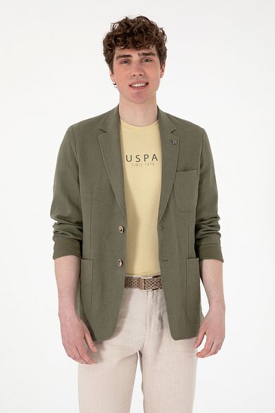 U.S. Polo Assn. Men's Dark Khaki Jacket 50301206 -Vr111