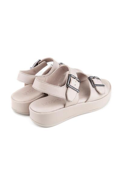 Muya Braska 35255 Hakiki Deri Kadın Sandalet